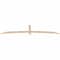 Ekena Millwork Bellingham Smooth Timber Gable Bracket, Douglas Fir, 108"W x 22"H x 1 1/2"D x 3 1/2"F, 5/12 Pitch GBW108X22X0204BEL00SDF - alternate 4